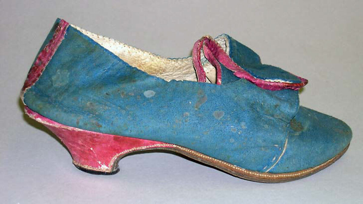 Shoes, wool, silk, Italian 