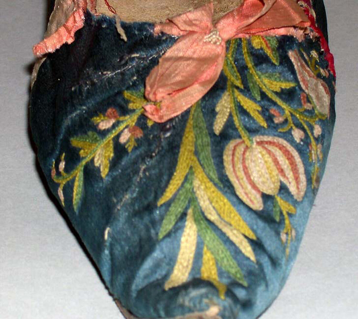 Shoes, silk, leather, Italian