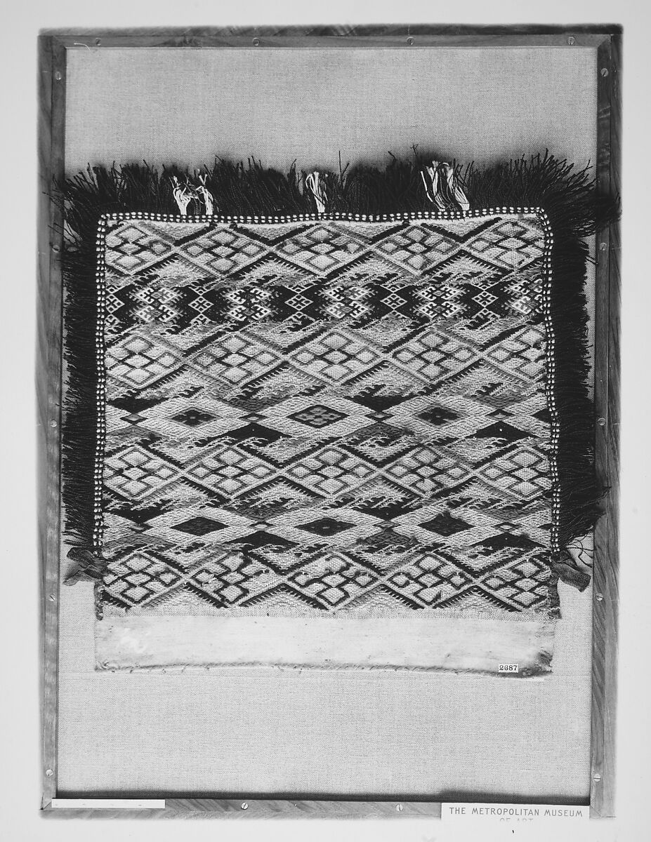 Apron, wool, Romanian