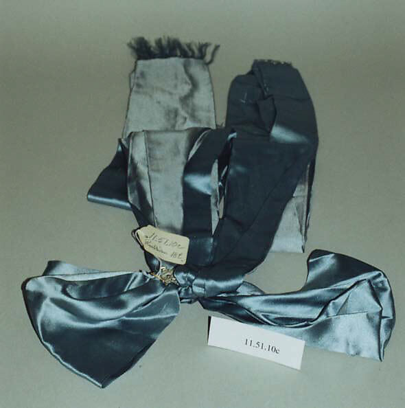 Court ensemble, silk, metal thread, Russian