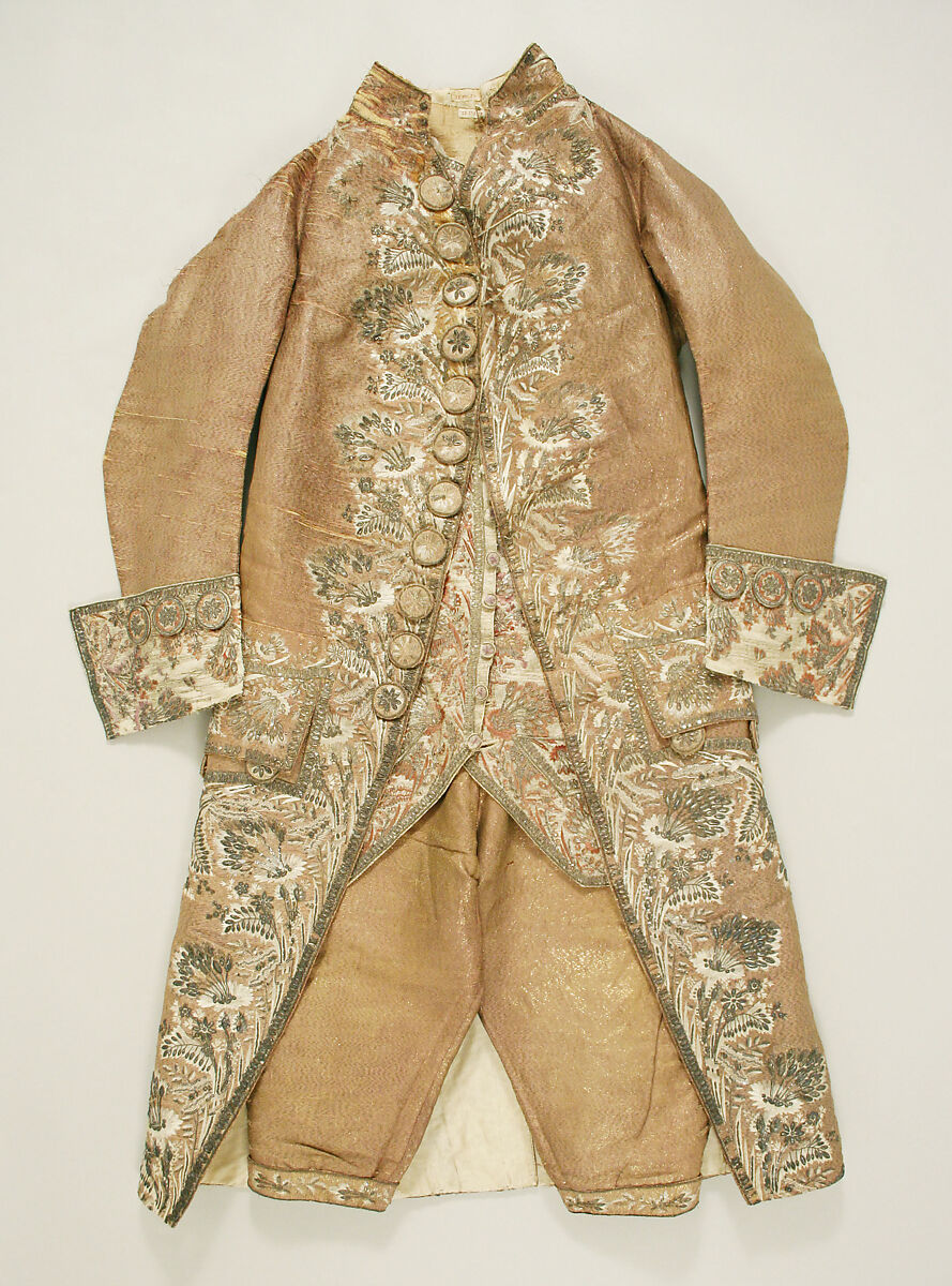 Court ensemble, silk, Spanish 