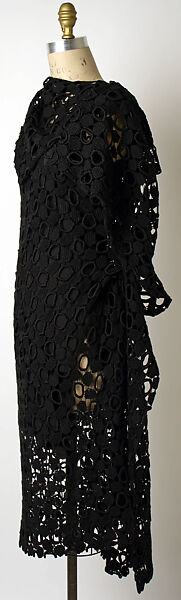 Dress, Yohji Yamamoto (Japanese, born Tokyo, 1943), a) cotton; b) cotton; c)cotton/synthetic blend, Japanese