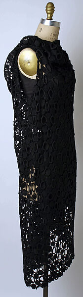 Dress, Yohji Yamamoto (Japanese, born Tokyo, 1943), a) cotton; b) cotton; c)cotton/synthetic blend, Japanese