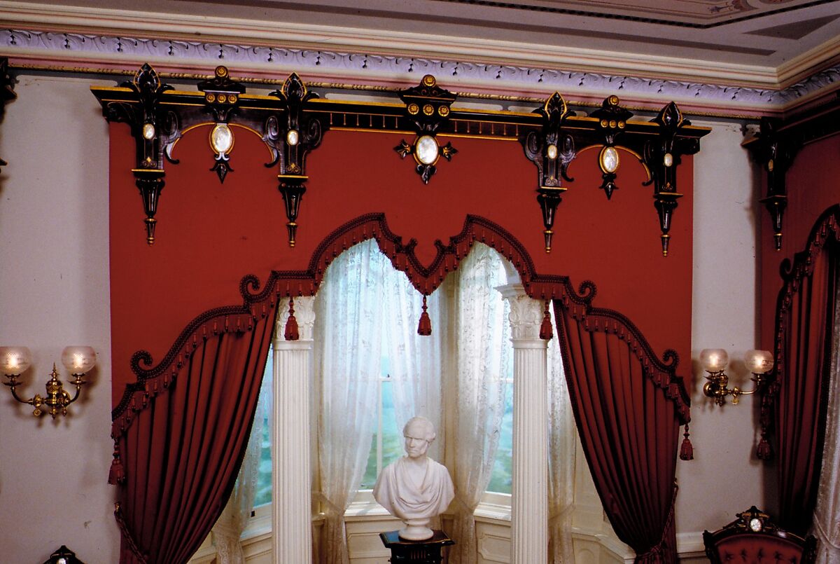 Attributed to John Jelliff, Window Cornice, American