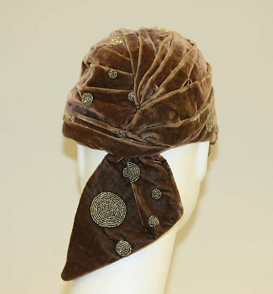 Cloche, Hattie Carnegie, Inc. (American, 1918–1965), silk, steel, American