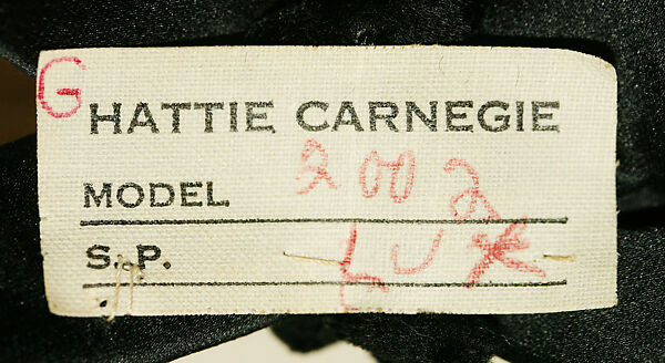 Hat, Hattie Carnegie, Inc. (American, 1918–1965), silk, cotton, American