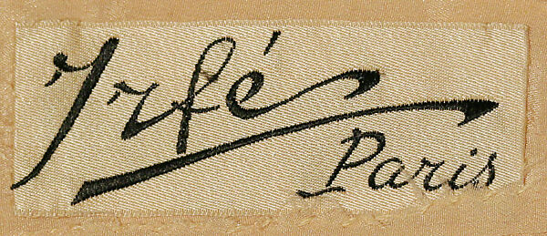 Evening dress, Irfé (French, founded 1924), silk, metal, glass, French