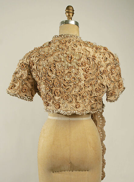Bolero, House of Balenciaga (French, founded 1937), silk, French