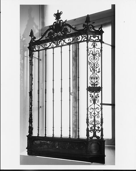 Window Guard, H. Van Buren Magonigle (1867–1935), Iron, American 