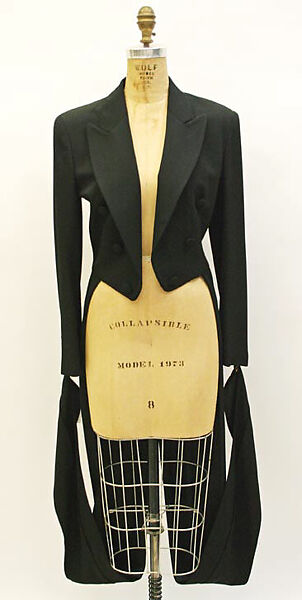 Coat, House of Moschino (Italian, founded 1983), wool, Italian 