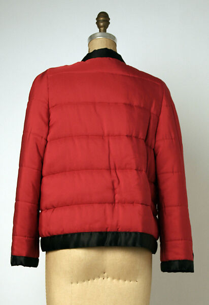 Jacket, House of Chanel (French, founded 1910), silk, metal, French