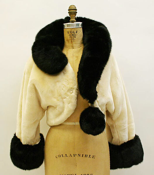 Coat, House of Moschino (Italian, founded 1983), synthetic, Italian 