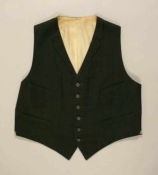 Ensemble, (g, h) Hat by James Lock &amp; Co. Ltd (British, founded 1676), a) wool, silk; b-d) wool; e) cotton; f-h) wool; i,j) leather, British