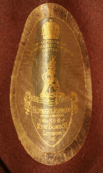 Ensemble, (g, h) Hat by James Lock &amp; Co. Ltd (British, founded 1676), a) wool, silk; b-d) wool; e) cotton; f-h) wool; i,j) leather, British