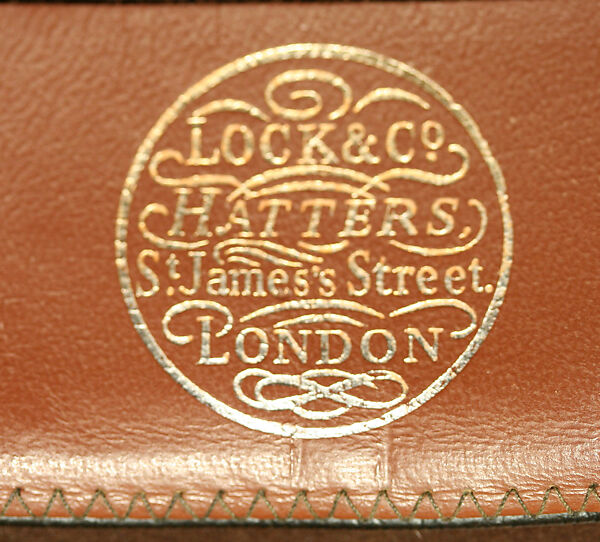 Ensemble, (g, h) Hat by James Lock &amp; Co. Ltd (British, founded 1676), a) wool, silk; b-d) wool; e) cotton; f-h) wool; i,j) leather, British