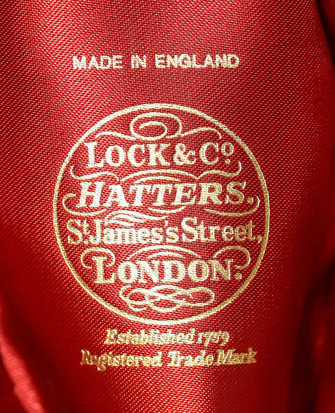 Ensemble, (g, h) Hat by James Lock &amp; Co. Ltd (British, founded 1676), a) wool, silk; b-d) wool; e) cotton; f-h) wool; i,j) leather, British