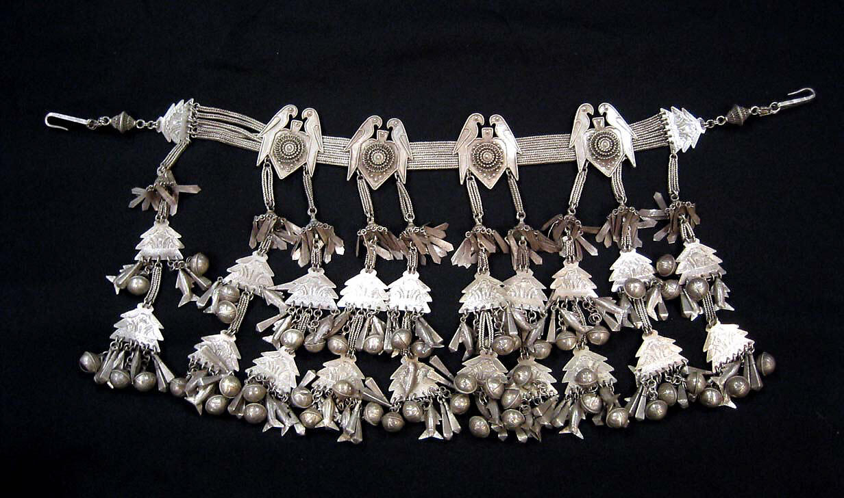 Jewelry set, silver, Thailand (Lu Mien Yao) 