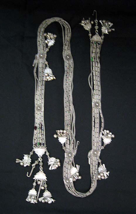 Jewelry set, silver, Thailand (Lu Mien Yao)