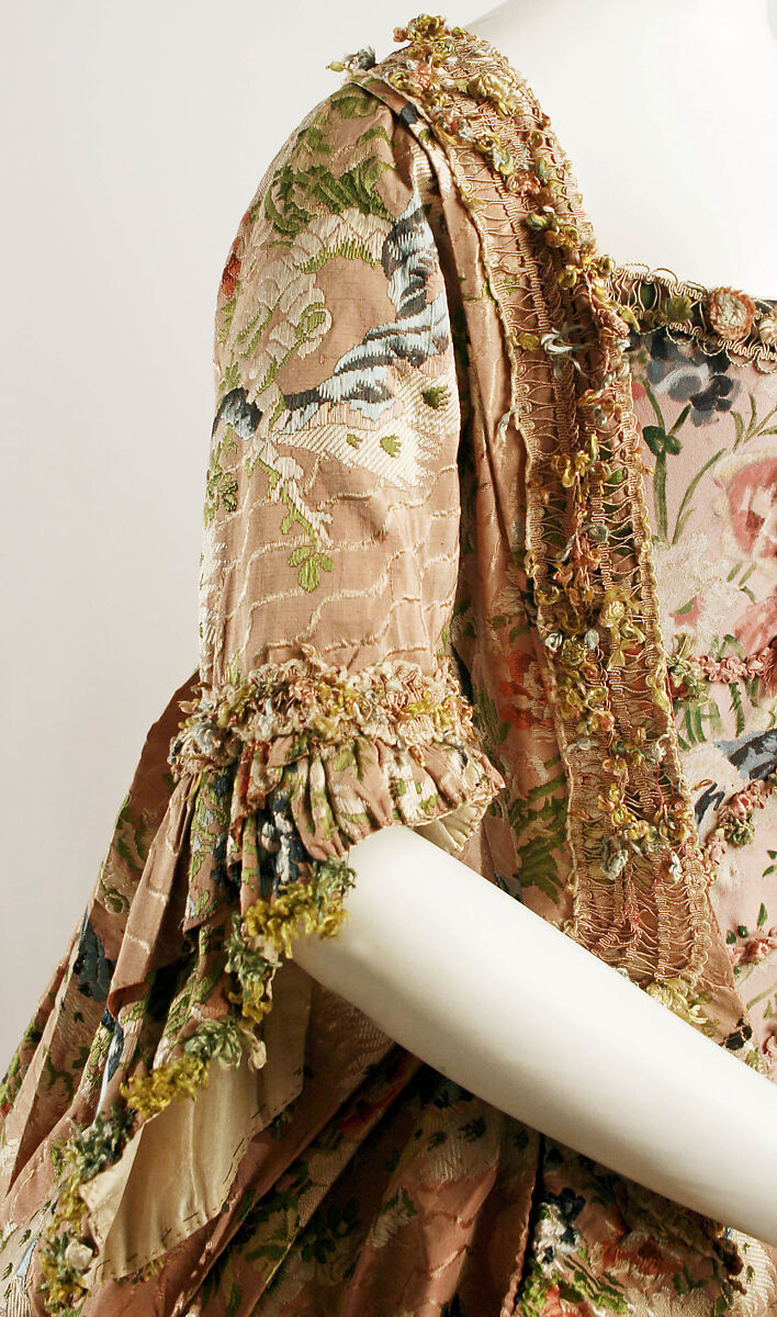Robe à la française, silk, French