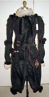 Wedding ensemble, Yves Saint Laurent (French, founded 1961), (a) silk, nylon, metallic thread, metal, glass; (b) silk, nylon; (c) silk, nylon, metallic thread; (d) silk, nylon, metal; (e, f) silk, nylon, metallic thread, leather, glass; (g, h) silk, nylon, metal, glass; (i) glass; (j) metal, feathers; (k) silk, nylon, metallic thread, metal, glass; (l) metal, glass; (m) silk, nylon, metal; (n,o) metal, glass, French