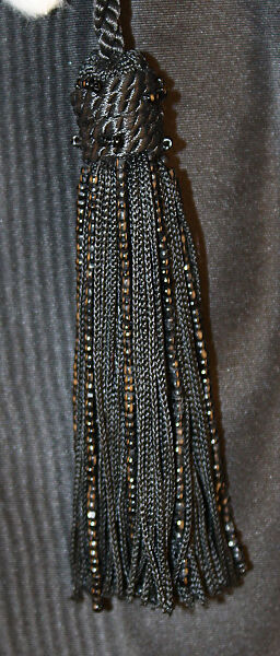 Wedding ensemble, Yves Saint Laurent (French, founded 1961), (a) silk, nylon, metallic thread, metal, glass; (b) silk, nylon; (c) silk, nylon, metallic thread; (d) silk, nylon, metal; (e, f) silk, nylon, metallic thread, leather, glass; (g, h) silk, nylon, metal, glass; (i) glass; (j) metal, feathers; (k) silk, nylon, metallic thread, metal, glass; (l) metal, glass; (m) silk, nylon, metal; (n,o) metal, glass, French