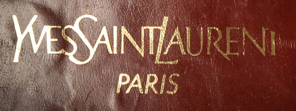 Wedding ensemble, Yves Saint Laurent (French, founded 1961), (a) silk, nylon, metallic thread, metal, glass; (b) silk, nylon; (c) silk, nylon, metallic thread; (d) silk, nylon, metal; (e, f) silk, nylon, metallic thread, leather, glass; (g, h) silk, nylon, metal, glass; (i) glass; (j) metal, feathers; (k) silk, nylon, metallic thread, metal, glass; (l) metal, glass; (m) silk, nylon, metal; (n,o) metal, glass, French