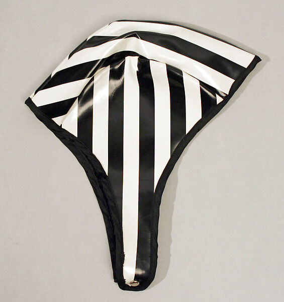 Rain ensemble, Naman Rainwear, plastic (vinyl), American