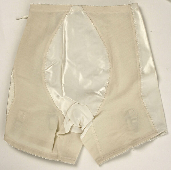 Girdle, nylon, acetate, rubber, American