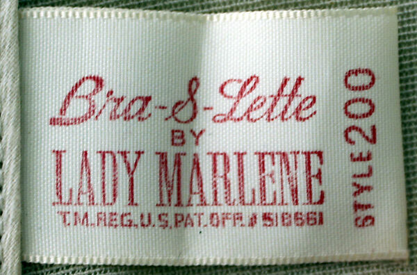 Corset, rayon, nylon, American
