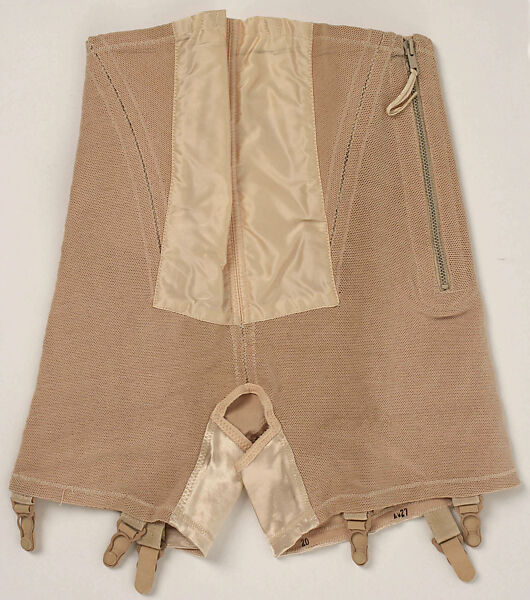 Girdle, rayon, rubber, American 