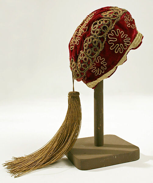 Fancy dress costume, silk, cotton, metallic thread, probably British