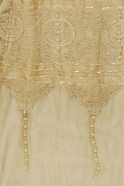 Wedding ensemble, Henri Bendel (American, founded 1895), silk, wax, silver, glass, American
