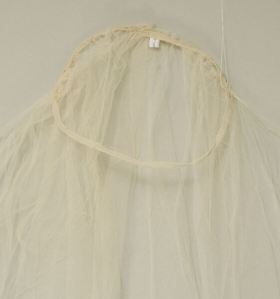 Wedding ensemble, Henri Bendel (American, founded 1895), silk, wax, silver, glass, American