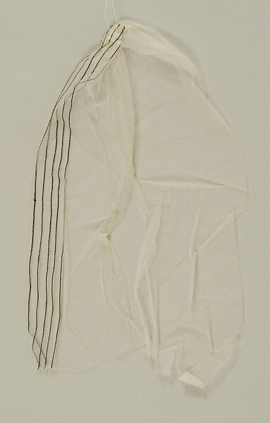 Wedding ensemble, Henri Bendel (American, founded 1895), silk, wax, silver, glass, American