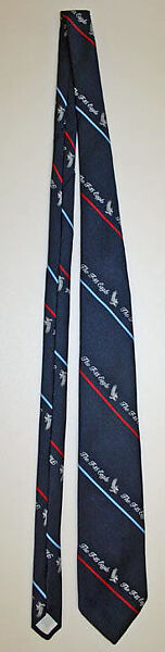 Necktie, polyester, American 