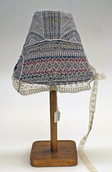 Wedding ensemble, (a, b) wool
(c, d, e, l) cotton
(f, g) silk
(o, p) leather, French, Brittany