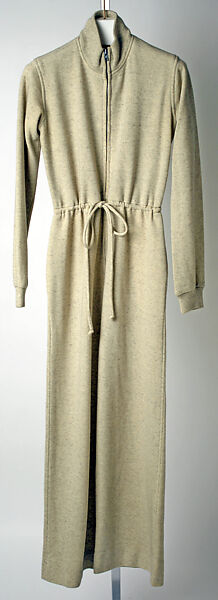 Jumpsuit, Yves Saint Laurent (French, founded 1961), wool, French 