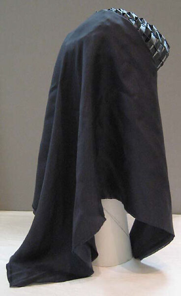 Hat, Yves Saint Laurent (French, founded 1961), straw, silk, French