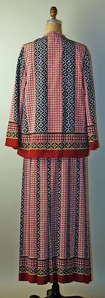 Ensemble, Yves Saint Laurent (French, founded 1961), silk, French