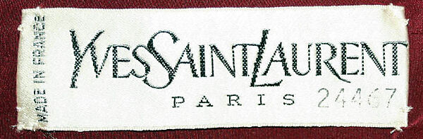 Ensemble, Yves Saint Laurent (French, founded 1961), silk, French