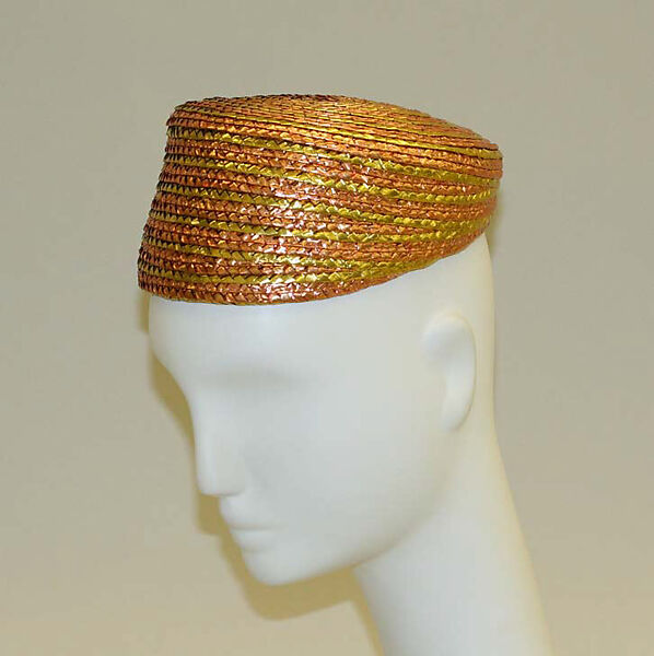 Hat, Yves Saint Laurent (French, founded 1961), metal, French 