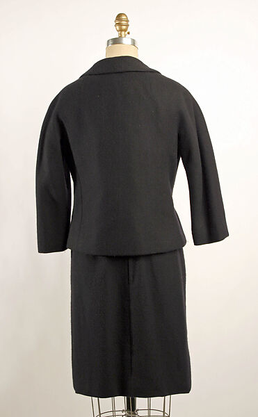 Dress, Jean Louis (American, born France, 1907–1997), wool, American