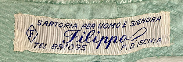 Toreador pants, silk, Italian