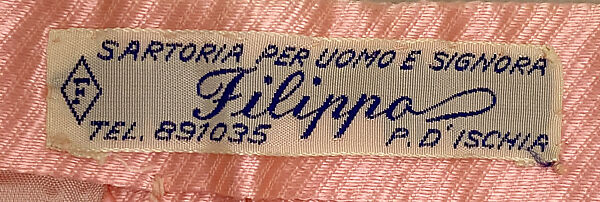 Toreador pants, silk, Italian