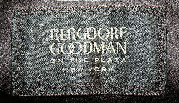 Evening coat, Emeric Partos, silk, fur, American