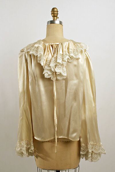 Evening ensemble, silk, cotton, British