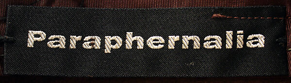 Skirt, Paraphernalia (American, 1965–late 1970s), leather, brass, American