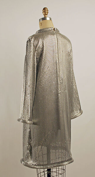 Dress, Frances Denney, metal, American