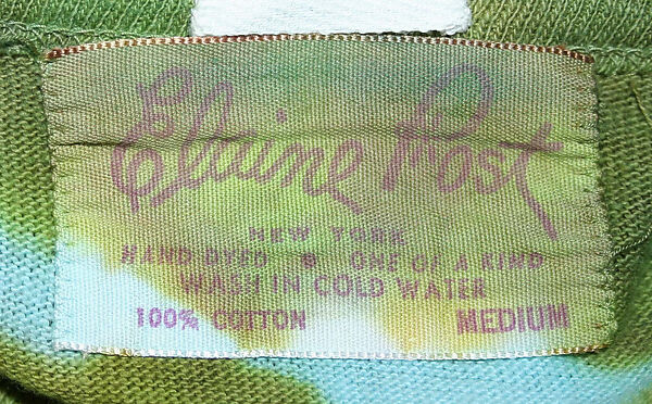 T-shirt, Elaine Post, cotton, American