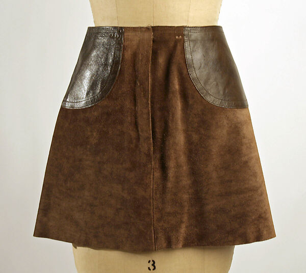 Ensemble, Dorothée Bis (French, founded 1962), Leather, metal, French